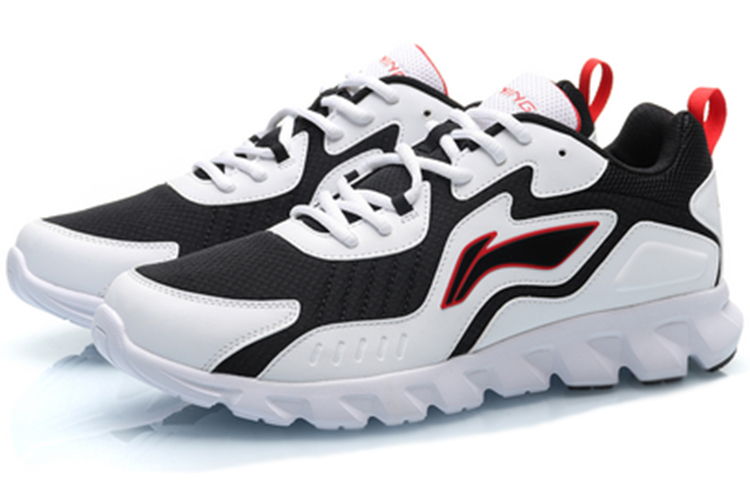 Lookbook Li-Ning R-267 Running 'Putih Hitam' ARHP275-5