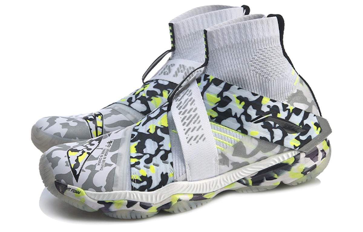Li-Ning Ranger 4.0 High 'Grey Black Camo'