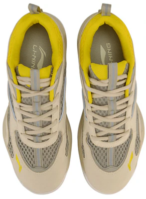 Li-Ning Rebirth Mid 'Abu-abu Kuning' AGBP015-4 Shop Li-Ning Rebirth Mid 'Abu-abu Kuning' AGBP015-4