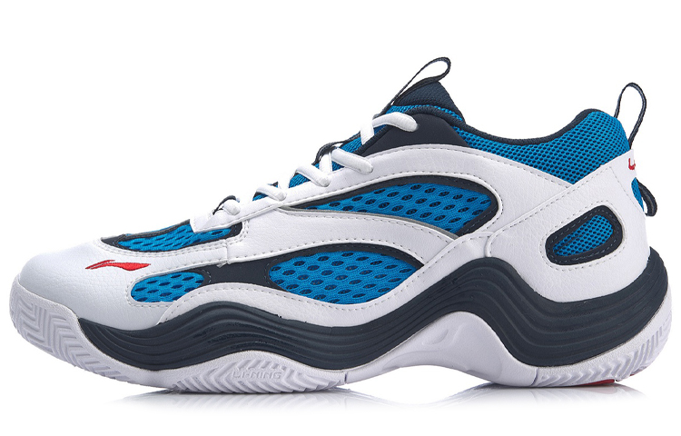 Li-Ning Rebirth Mid 'White Blue' AGBP015-3