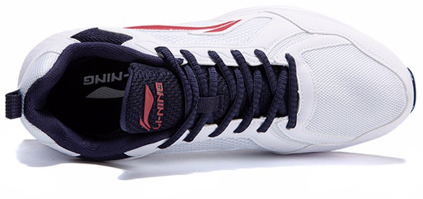 Li-Ning Rebound Shock Absorption Running Shoe 'White Blue Red' ARBQ039-4 Shop Li-Ning Rebound Shock Absorption Running Shoe 'White Blue Red' ARBQ039-4