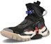 Lookbook Li-Ning Reburn 2.0 HI 'Hitam Vintage Bola Keranjang' AGBQ108-6