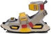 Sandal Santai Li-Ning Reburn 'Kelabu Kuning' AGBP049-5