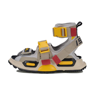 Li-Ning Reburn Casual Sandal 'Grey Yellow'