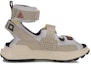 Order Sandal Santai Li-Ning Reburn 'Kelabu Kuning' AGBP049-5