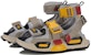 Sandal Santai Li-Ning Reburn 'Kelabu Kuning' AGBP049-5