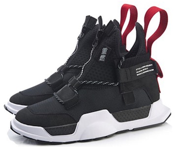 LiNing李寧 重燃 2019紐約時裝週 WS 減震防滑耐磨 高筒 復古籃球鞋 男女同款 黑白 Lookbook LiNing李寧 重燃 2019紐約時裝週 WS 減震防滑耐磨 高筒 復古籃球鞋 男女同款 黑白