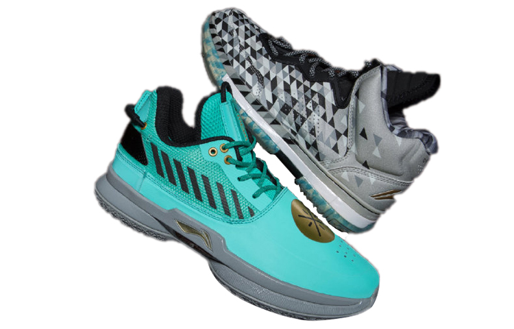 Order 李宁 Remix 4/6 套装 黑/绿 ABAN079-18