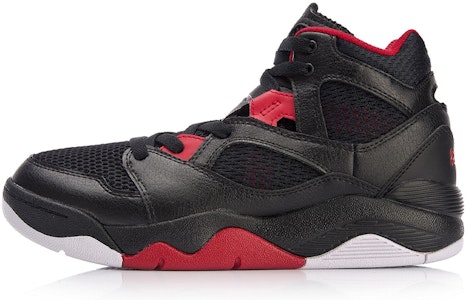 LiNing李寧 復古90系列 耐磨防滑 高筒 籃球鞋 男女同款 黑紅 Buy LiNing李寧 復古90系列 耐磨防滑 高筒 籃球鞋 男女同款 黑紅