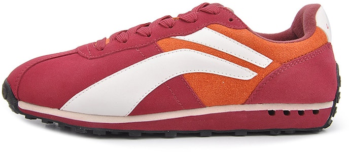 LiNing李寧 復古 防滑 低幫 跑步鞋 男款 紅白橙 Buy LiNing李寧 復古 防滑 低幫 跑步鞋 男款 紅白橙