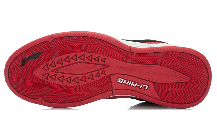 Purchase 李寧レトロバスケMID 黒赤 (Rīningu Retoro Basuke MID Kuro Aka) ABCK049-2