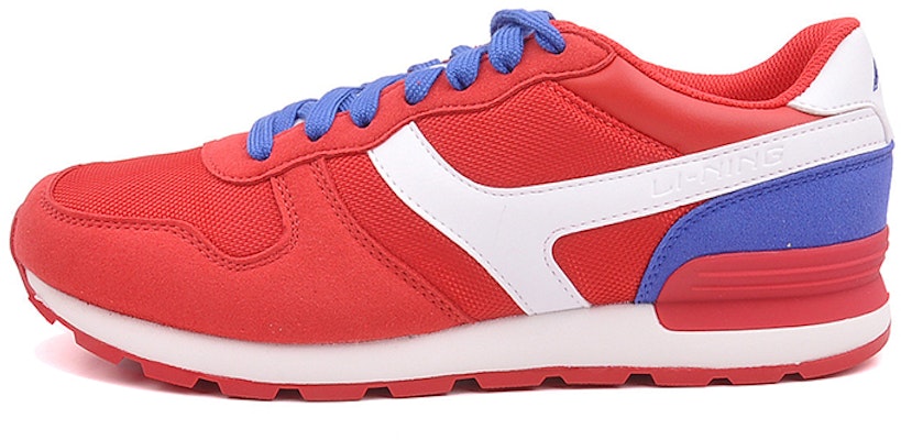 Li-Ning Retro Classic Running Shoe 'Red White Blue' ALCJ069-1 Buy Li-Ning Retro Classic Running Shoe 'Red White Blue' ALCJ069-1