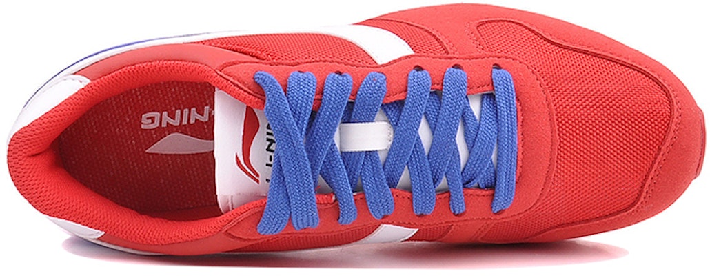Li-Ning Retro Classic Running Shoe 'Red White Blue' ALCJ069-1 Shop Li-Ning Retro Classic Running Shoe 'Red White Blue' ALCJ069-1