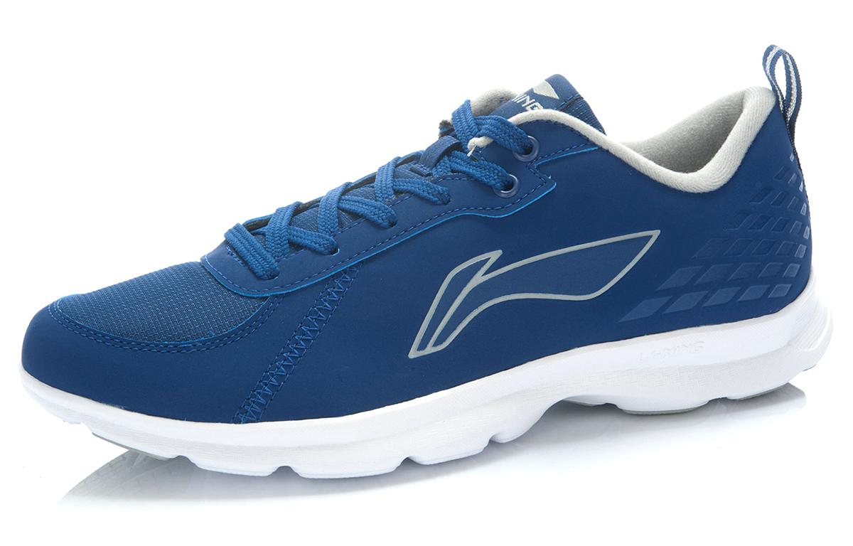 Li-Ning Retro Classic Running Shoes 'Blue Grey White' 圖 2