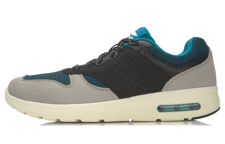 Li-Ning Retro Half Palm Air Cushion Running Shoe 'Grey Black Blue' ARCL051-4