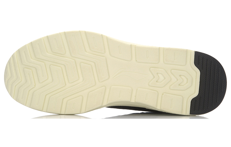 Li-Ning Retro Half Palm Air Cushion Running Shoe 'Grey Black Blue' 圖 5