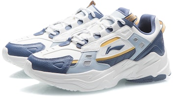 Zapatillas Retro Reflectivas Li-Ning 'Blanco Azul' AGCS417-3 Lookbook Zapatillas Retro Reflectivas Li-Ning 'Blanco Azul' AGCS417-3