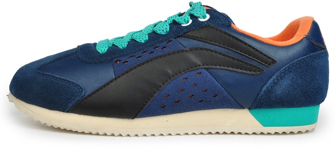 LiNing李寧 拼接撞色復古跑步鞋 藍黑 Buy LiNing李寧 拼接撞色復古跑步鞋 藍黑