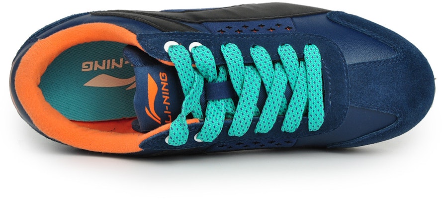 Li-Ning Retro Runner 'Biru Hitam' ALCJ147-2 Shop Li-Ning Retro Runner 'Biru Hitam' ALCJ147-2