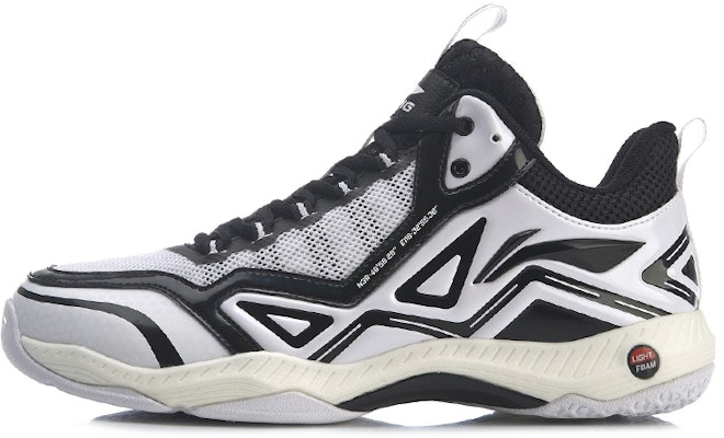 LiNing李寧 咆哮Lite 緩衝反彈 訓練羽球鞋 黑白 Buy LiNing李寧 咆哮Lite 緩衝反彈 訓練羽球鞋 黑白