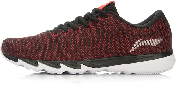 LiNing李寧 紅顏 網面輕質 低幫 跑步鞋 男款 黑紅 Buy LiNing李寧 紅顏 網面輕質 低幫 跑步鞋 男款 黑紅