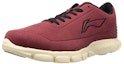 Lookbook Li-Ning Runner Low 'Burgundy' Kasut Lari Merah Tua ARBJ005-3