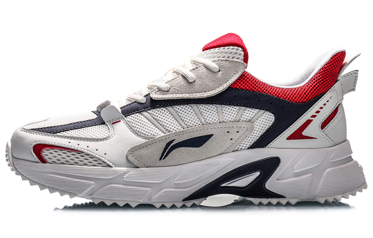 Li-Ning Running 'White Blue Red' ARLQ009-3