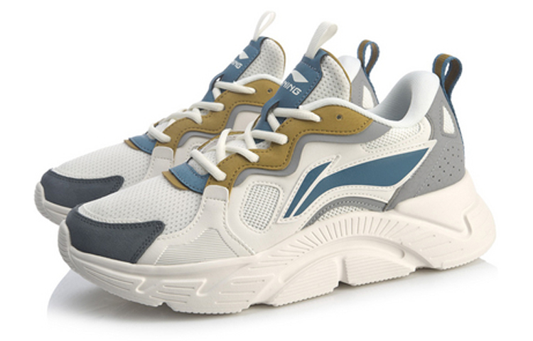 Lookbook 李寧ランニング 白/灰/青 (Rīningu Ranningu Shiro/Hai/Ao) ARLQ041-4