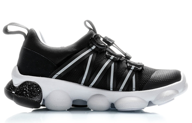 Order 리닝 러닝 로우 '블랙 화이트' ARHP109-1