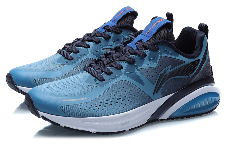 Lookbook Li-Ning Running Low 'Biru Hitam' ARHR049-2