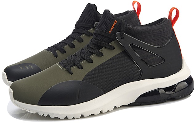 Li-Ning Running Mid 'Black Green' AGLN119-4 Lookbook Li-Ning Running Mid 'Black Green' AGLN119-4