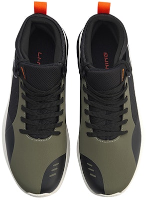 Li-Ning Running Mid 'Black Green' AGLN119-4 Shop Li-Ning Running Mid 'Black Green' AGLN119-4