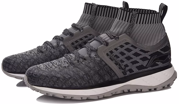 Li-Ning Running Mid 'Grey Black' ARHM083-2 Lookbook Li-Ning Running Mid 'Grey Black' ARHM083-2
