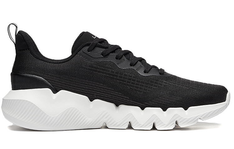 Order Seri Lari Li-Ning Low 'Lingdong Huruf Reflektif - Hitam' ARST045-1