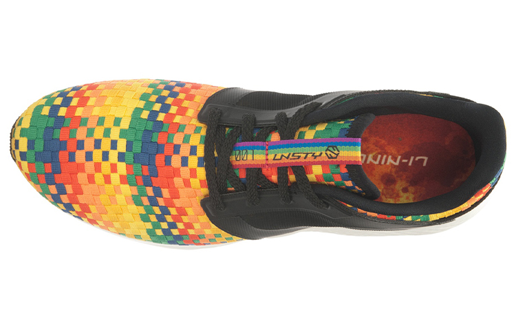 Li-Ning Running Shoe 'Black Multicolor' 圖 3