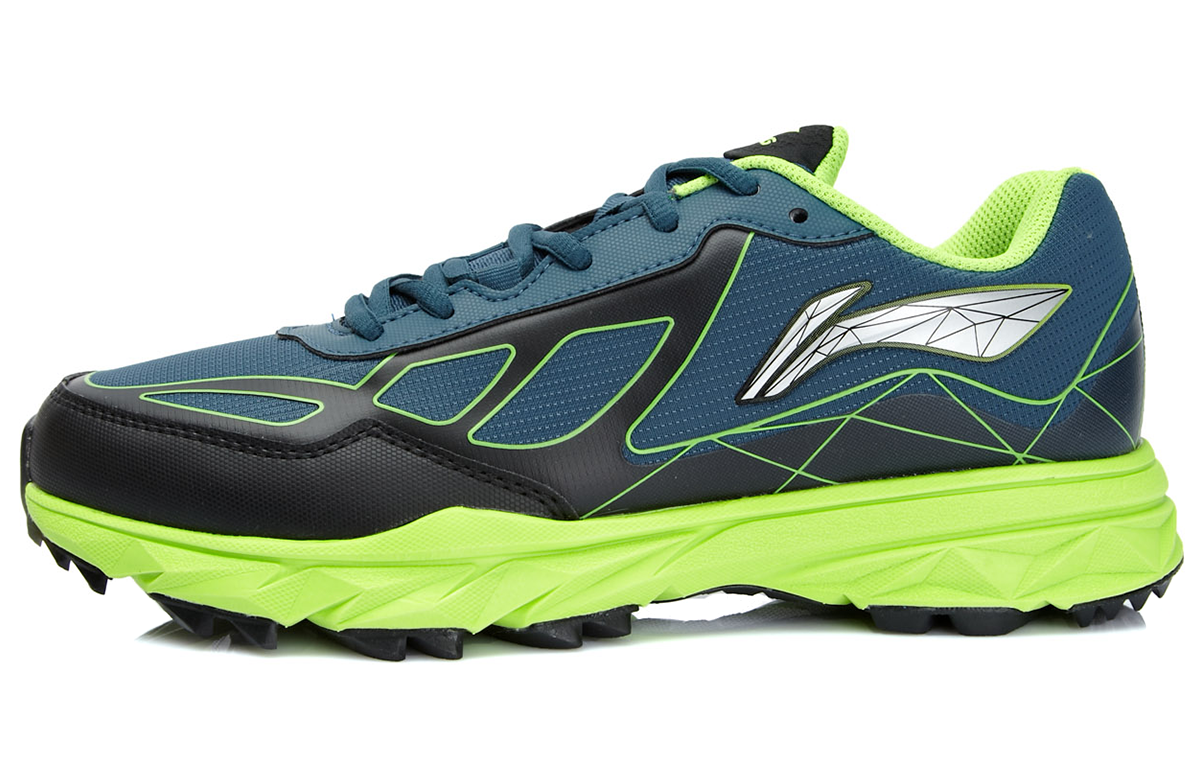Li-Ning Running Shoe 'Bull Black Green'