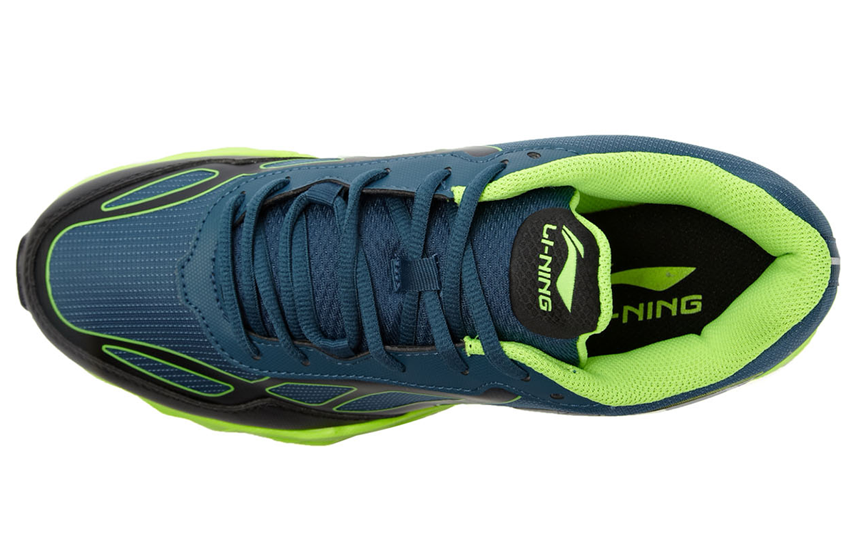 Li-Ning Running Shoe 'Bull Black Green' 圖 3