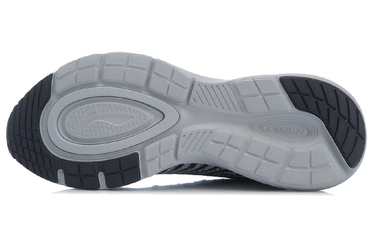 Li-Ning Running Shoe 'Grey Black' 圖 5