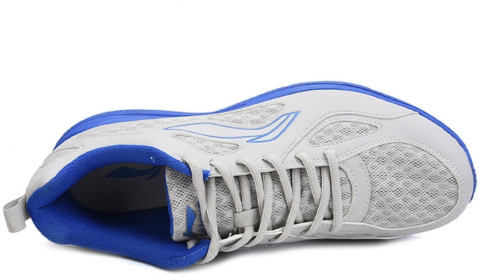 LiNing李寧 輕質減震跑步鞋 灰藍色 Lookbook LiNing李寧 輕質減震跑步鞋 灰藍色