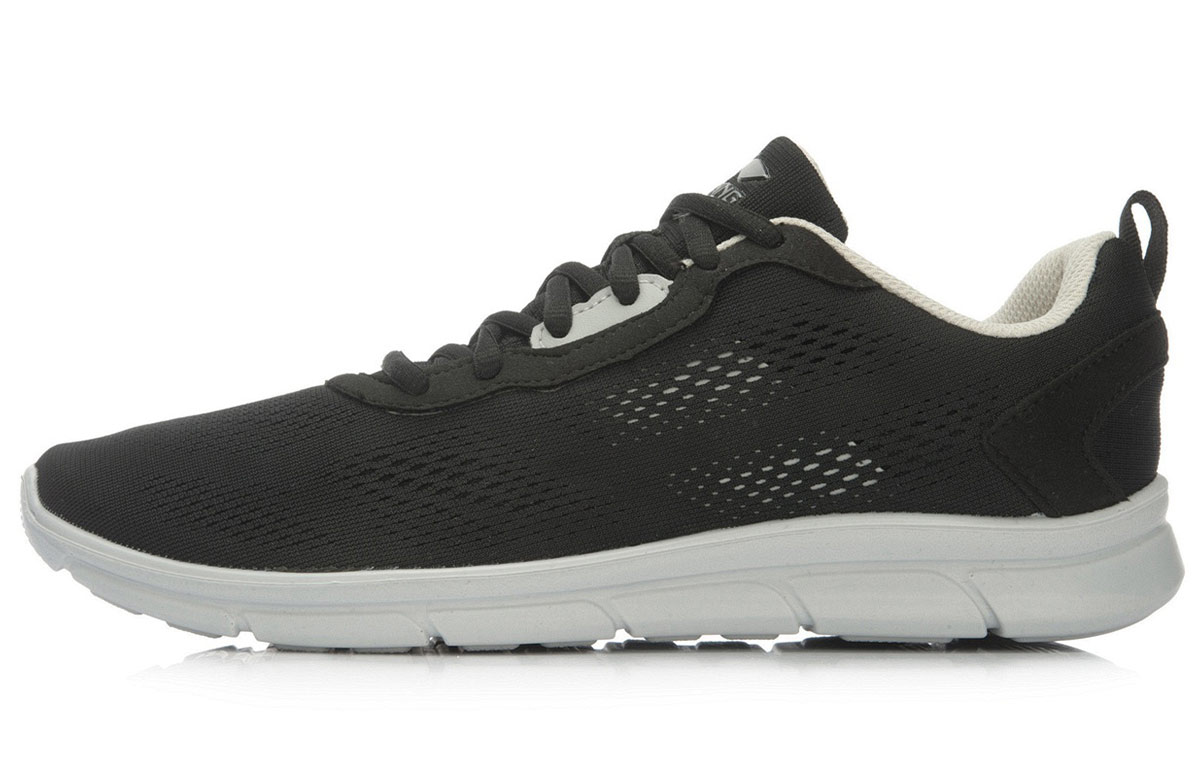 Buy LiNing李寧 一體織減震跑步鞋 基礎黑