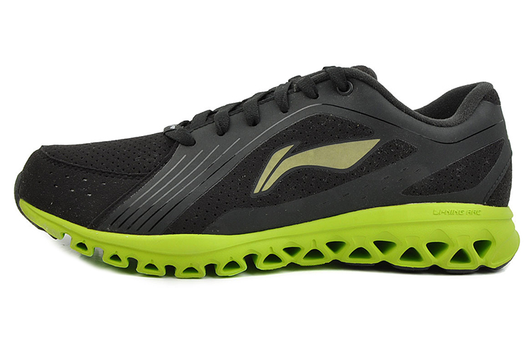 Li-Ning Running Shoes 'Black Green'
