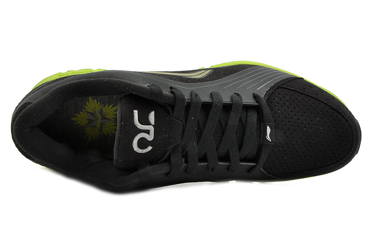 Li-Ning Running Shoes 'Black Green' 圖 3