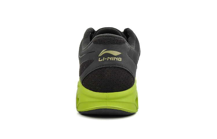 Li-Ning Running Shoes 'Black Green' 圖 4