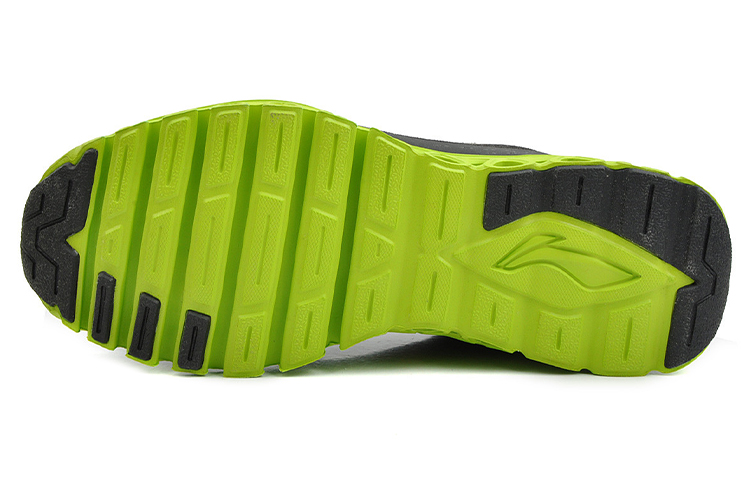Li-Ning Running Shoes 'Black Green' 圖 5