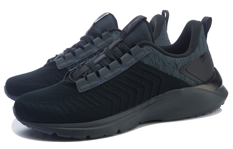 Li-Ning Running Shoes 'Black Grey' 圖 3