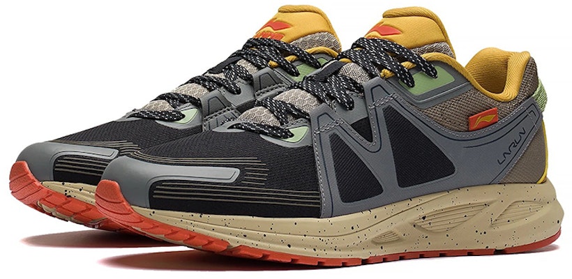 Li-Ning Kasut Lari 'Hitam Kelabu' ARSS055-1 Lookbook Li-Ning Kasut Lari 'Hitam Kelabu' ARSS055-1