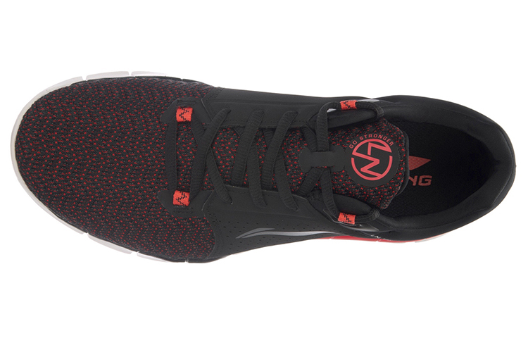 Lookbook Zapatillas para Correr Li-Ning 'Negro Rojo' AFHM001-1
