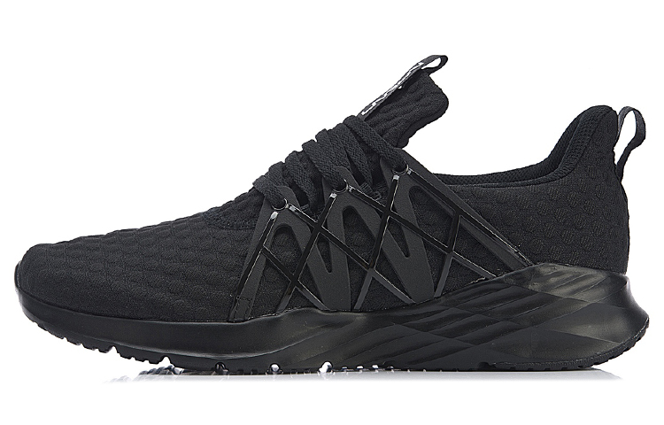 Buy 李寧ランニングシューズ 黒・サポート・衝撃吸収 ARHN259-1