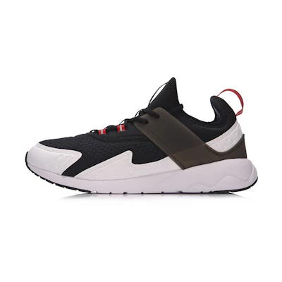 Li-Ning Running Shoes 'Black White'