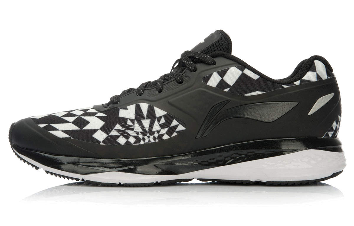 Buy Kasut Lari Li-Ning 'Hitam Putih' ARHK089-3